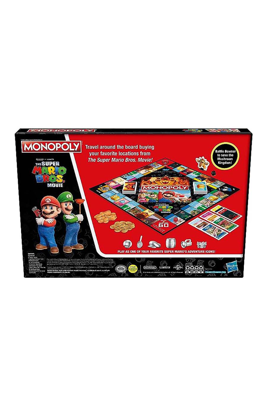 Monopoly The Super Mario Bros. Movie Edition Board Game; image 3 of 4