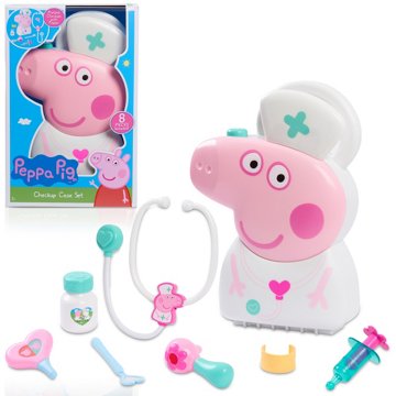 Peppa Pig Shape Checkup Case Set, 8 pc