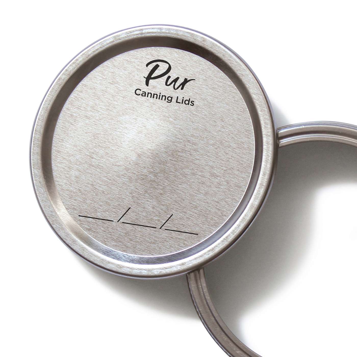 Pur Mason Wide Mouth Canning Lids with Bands; image 2 of 2
