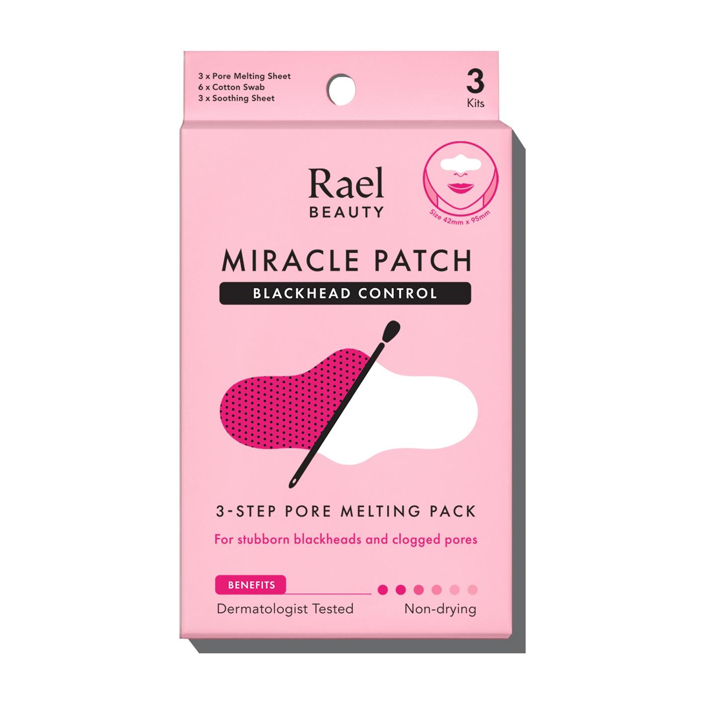 Rael Beauty Miracle Patch 3-Step Pore Melting Pack; image 1 of 2