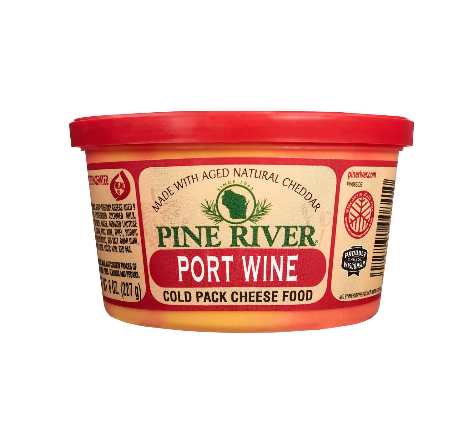 Pine River Port Wine Cheese Spread; image 1 of 3