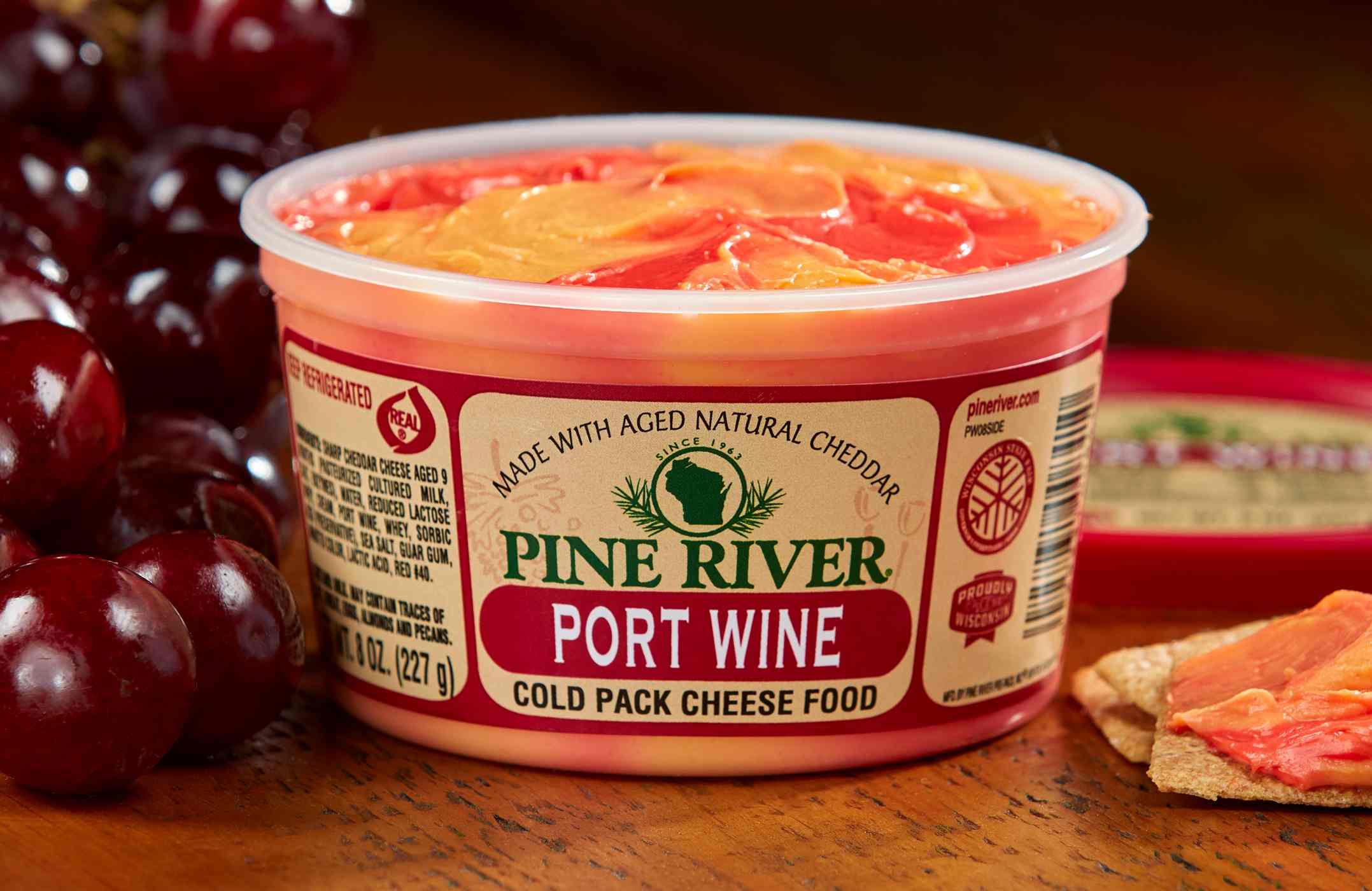Pine River Port Wine Cheese Spread; image 2 of 3