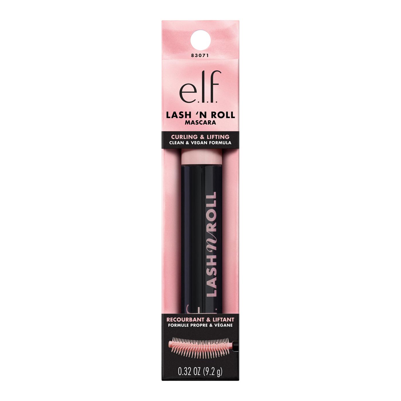e.l.f. Lash 'N Roll Mascara - Black; image 1 of 2