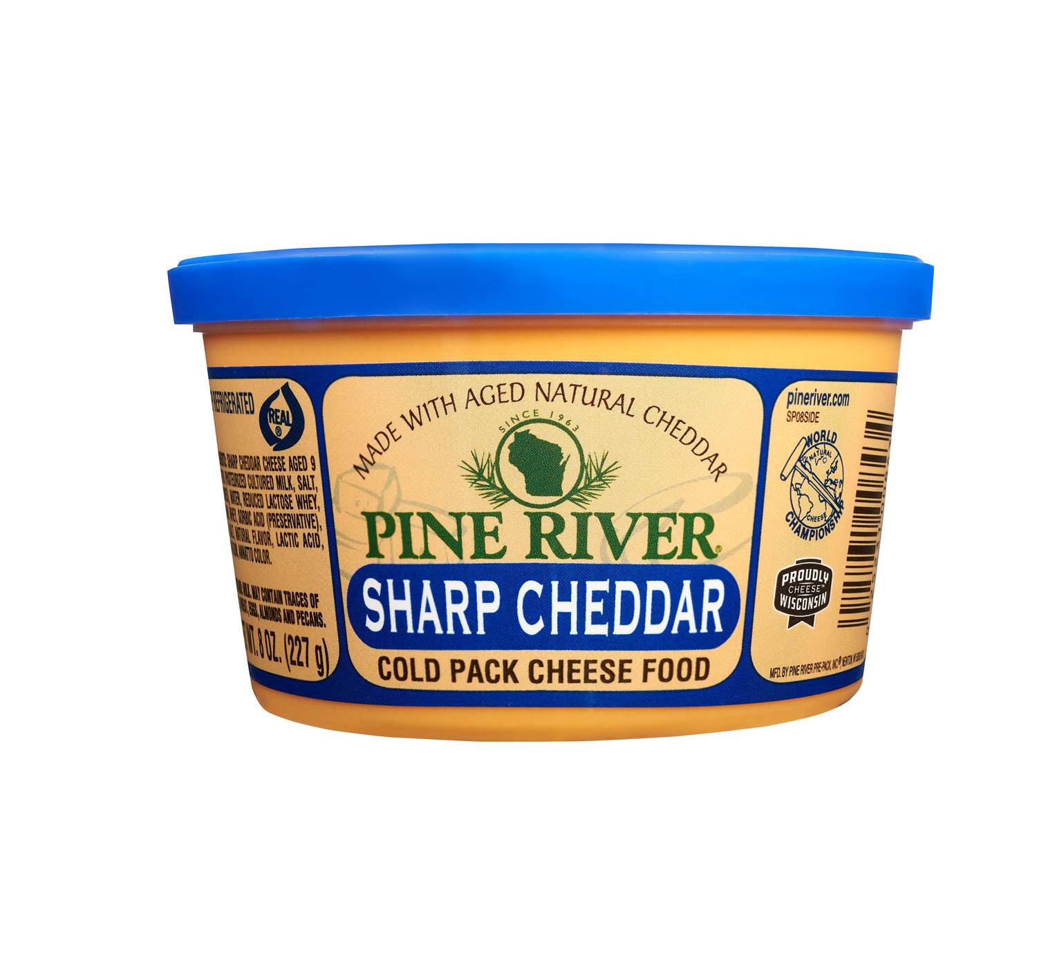 Pine River Sharp Cheddar Spread; image 1 of 3