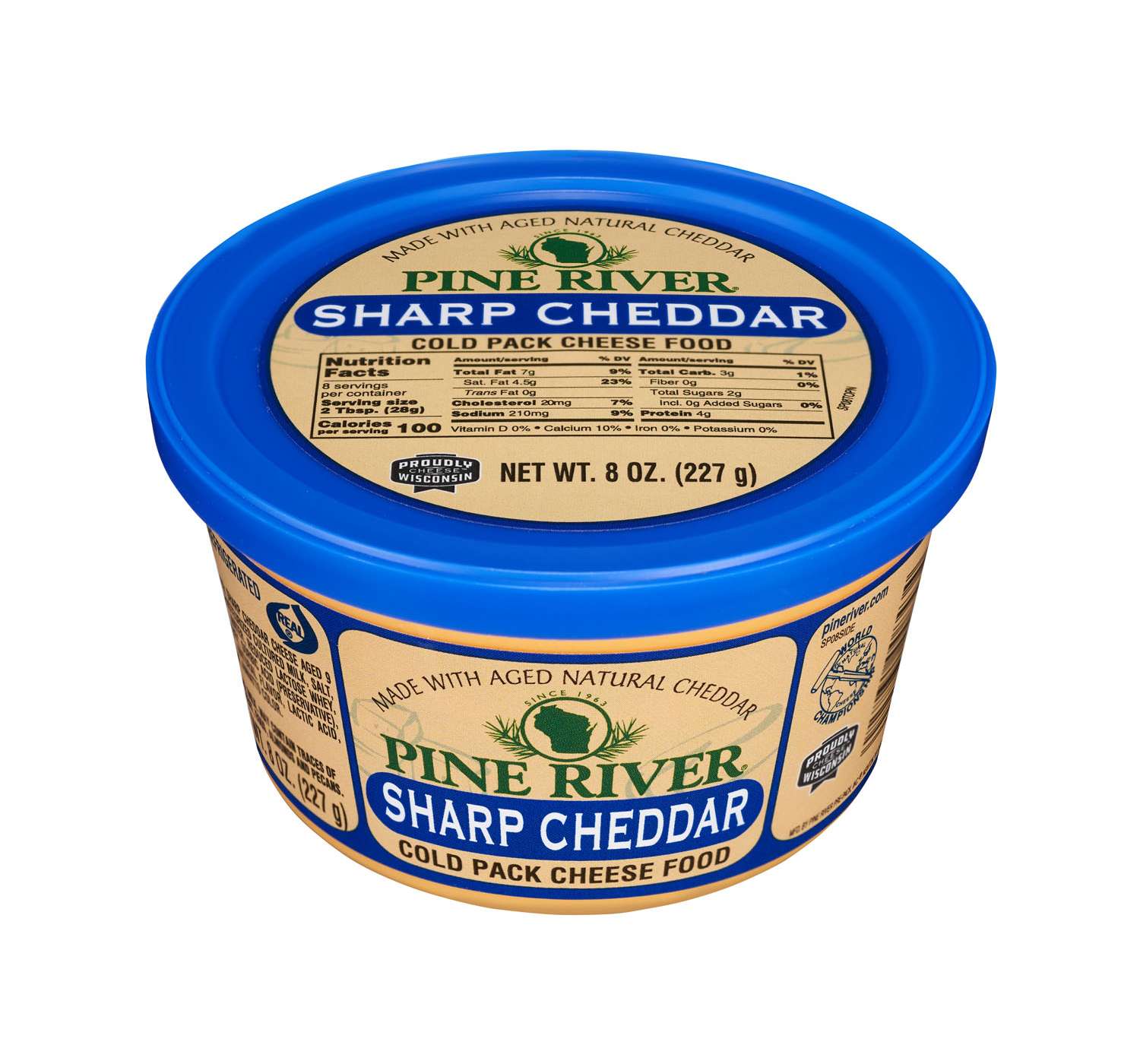 Pine River Sharp Cheddar Spread; image 3 of 3