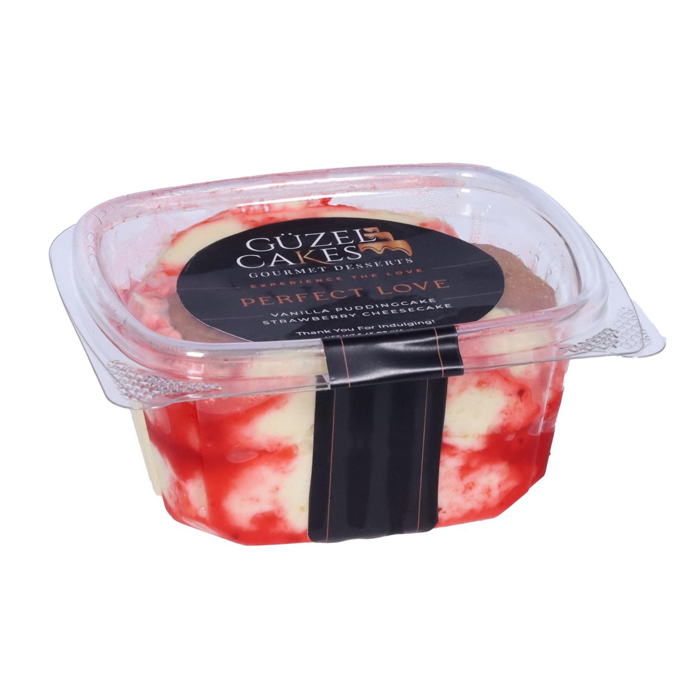 Guzel Cakes Strawberry Cheesecake Gourmet Dessert - Perfect Love; image 4 of 4