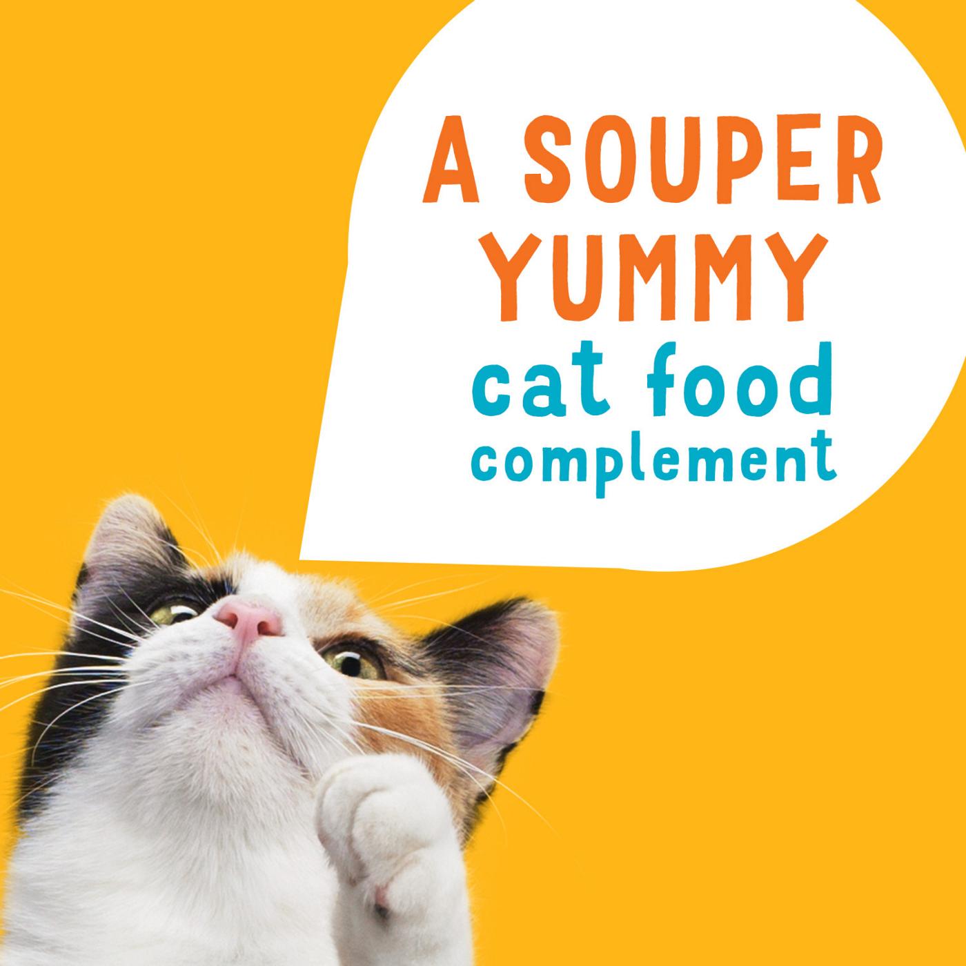 Friskies Purina Friskies Natural, Grain Free Wet Cat Food Lickable Cat Treats, Lil' Soups Flaked Chicken; image 2 of 5