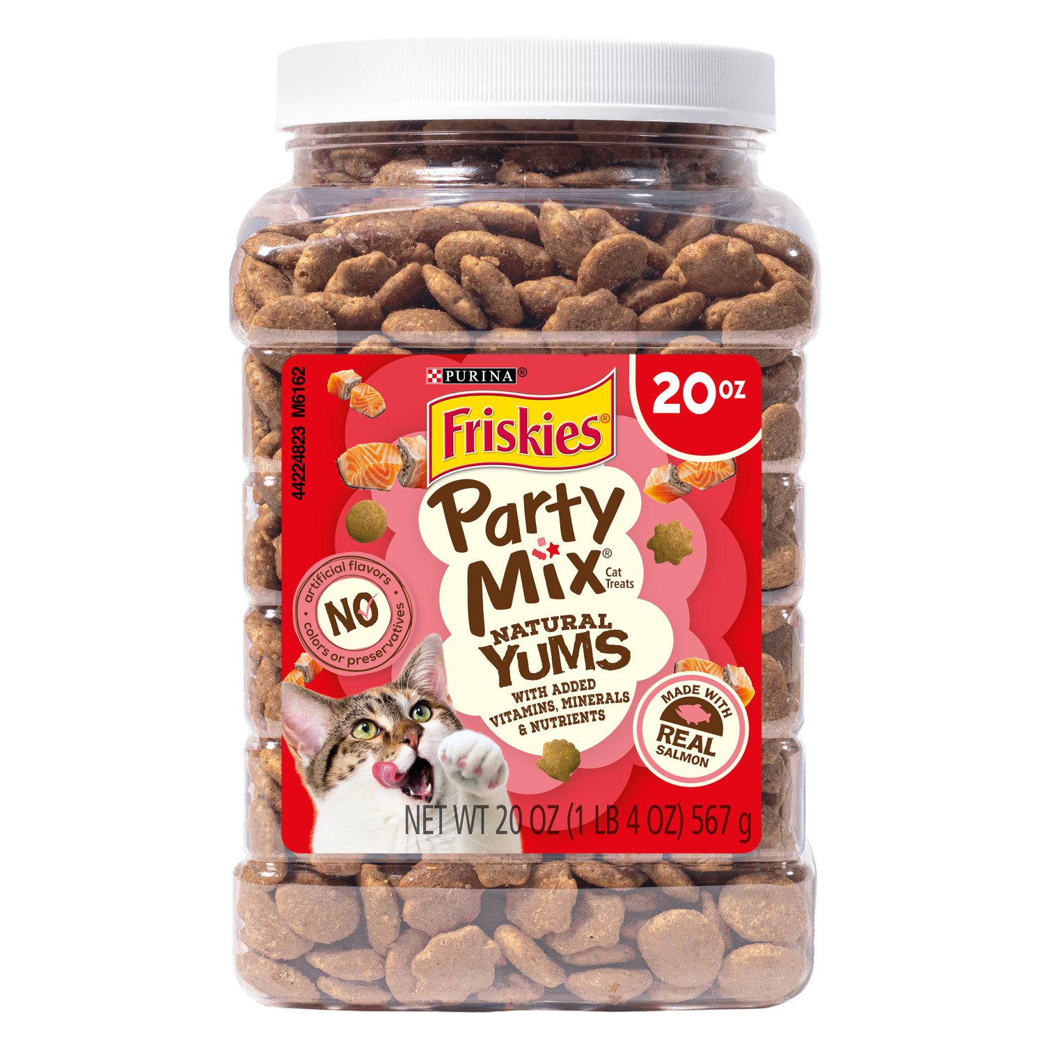 Friskies Purina Friskies Natural Cat Treats Party Mix Natural Yums With
