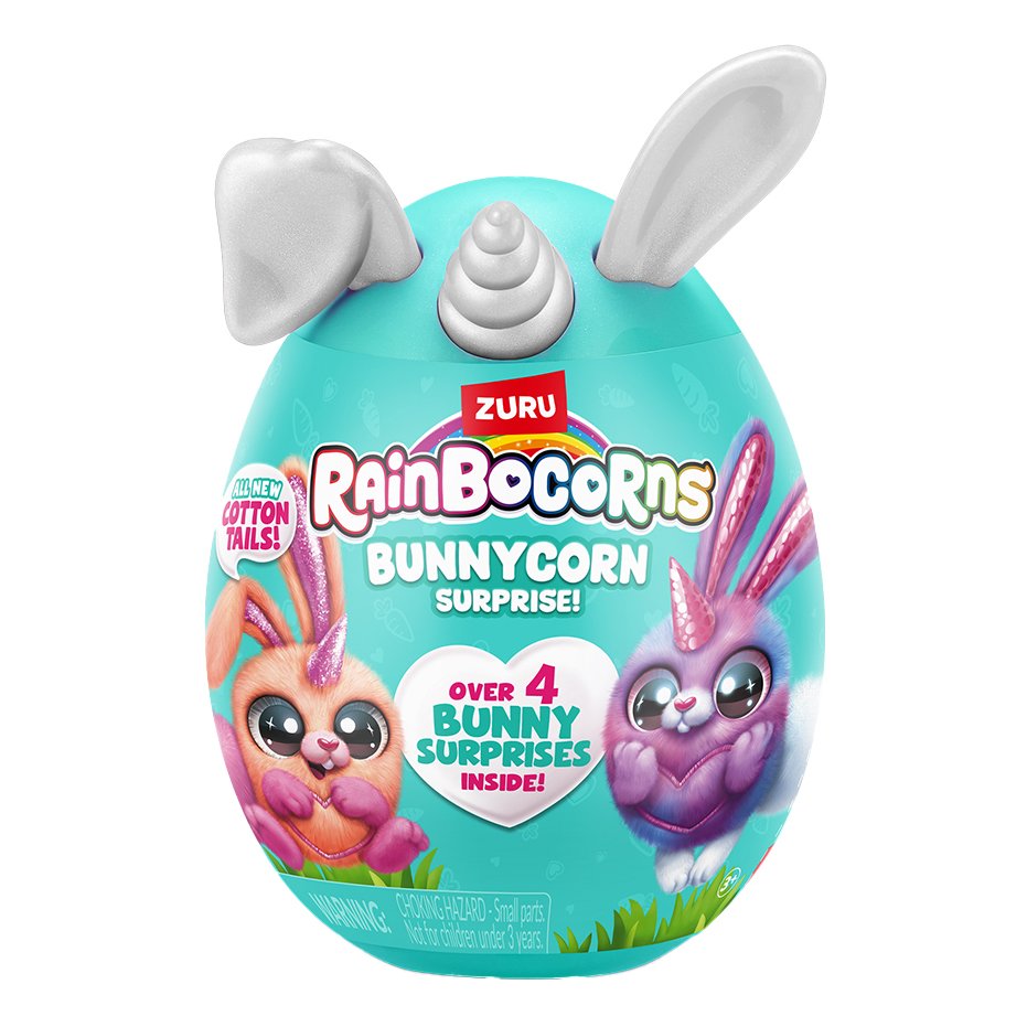 Zuru Rainbocorns Bunnycorn Surprise Egg Series Shop Plush Toys At H E B