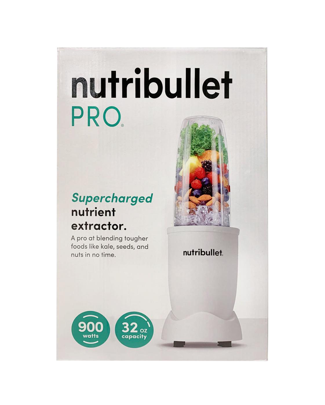 nutribullet Pro 900 Watt Personal Blender Matte White Shop Blenders