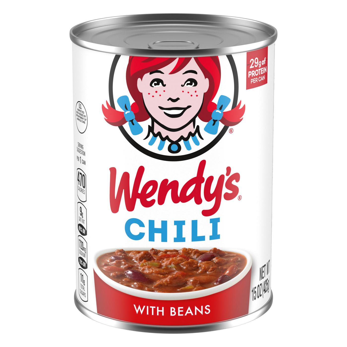 Wendy's Chili With Beans; image 1 of 3