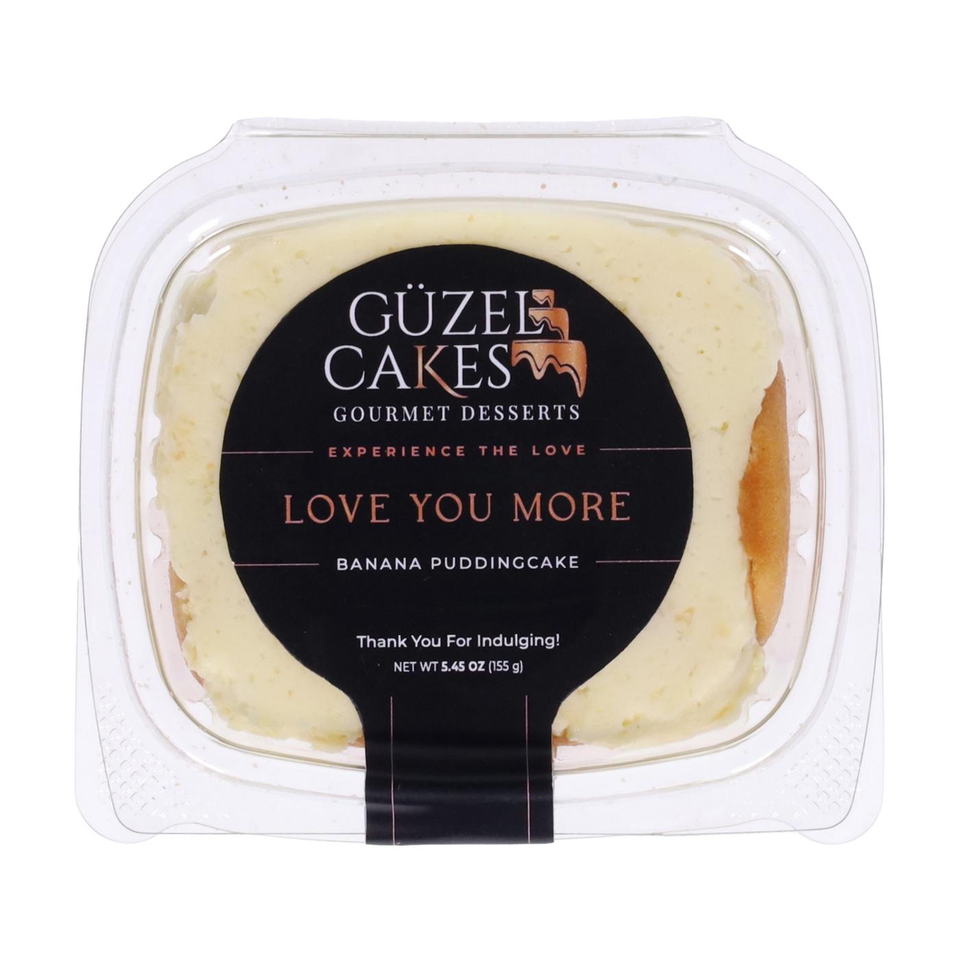 Guzel Cakes Banana Pudding Gourmet Dessert - Love You More; image 1 of 4