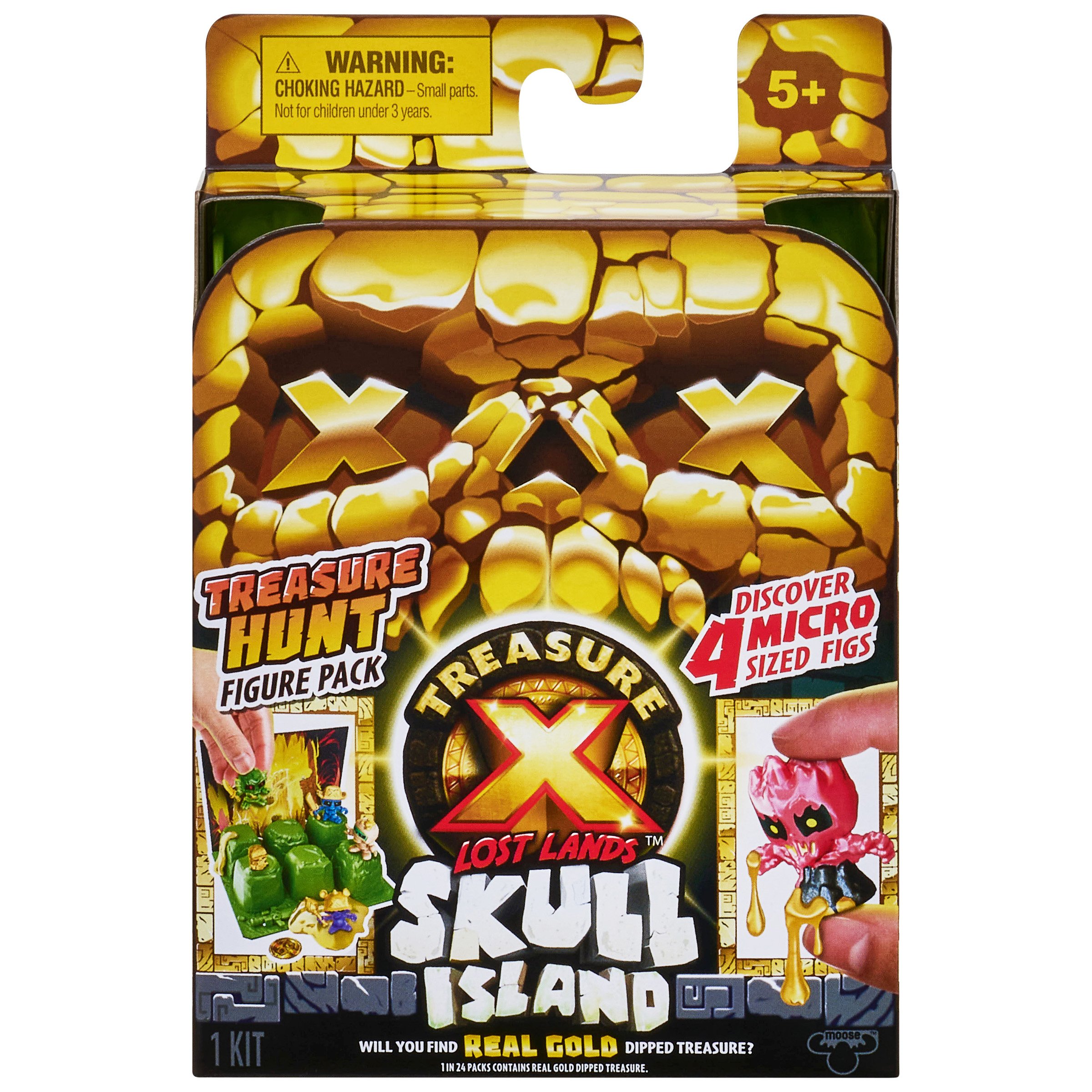 Treasure X Lost Lands Skull Island Treasure Hunt Micro Figure Pack