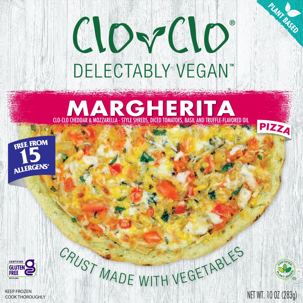 CloClo Vegan Frozen Pizza Margherita Shop Pizza at HEB