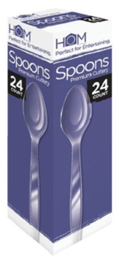 HOM Works Full Size Spoons , 24 ct | Joe V's Smart Shop | Low