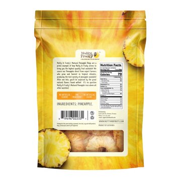 Nutty & Fruity Dried Pineapple, 4.5 oz