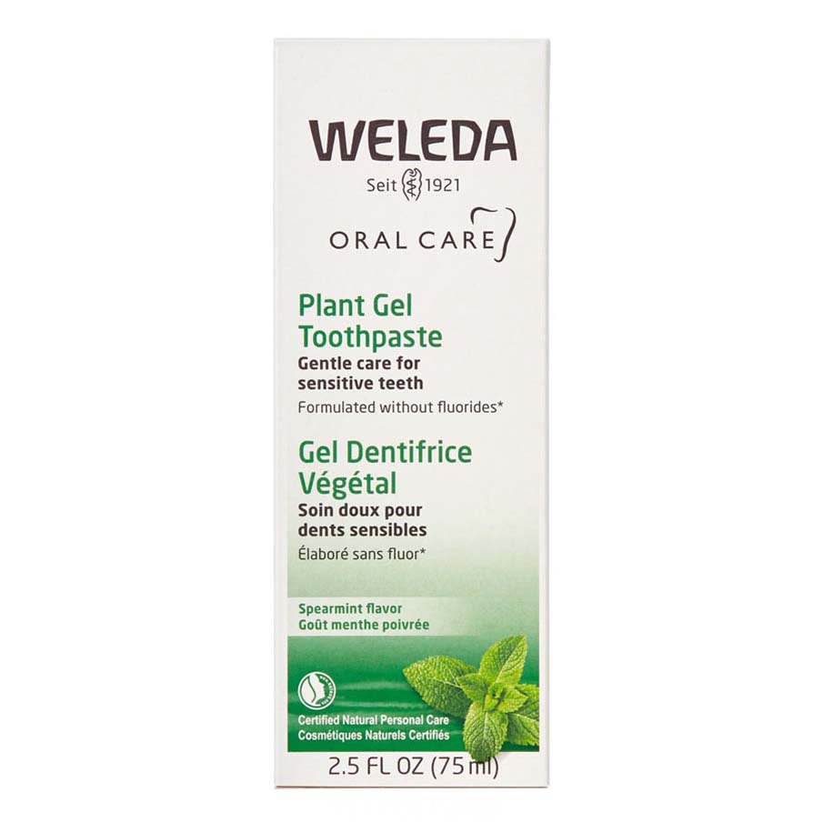 Weleda Oral Care Plant Gel Toothpaste Spearmint Shop Toothpaste at