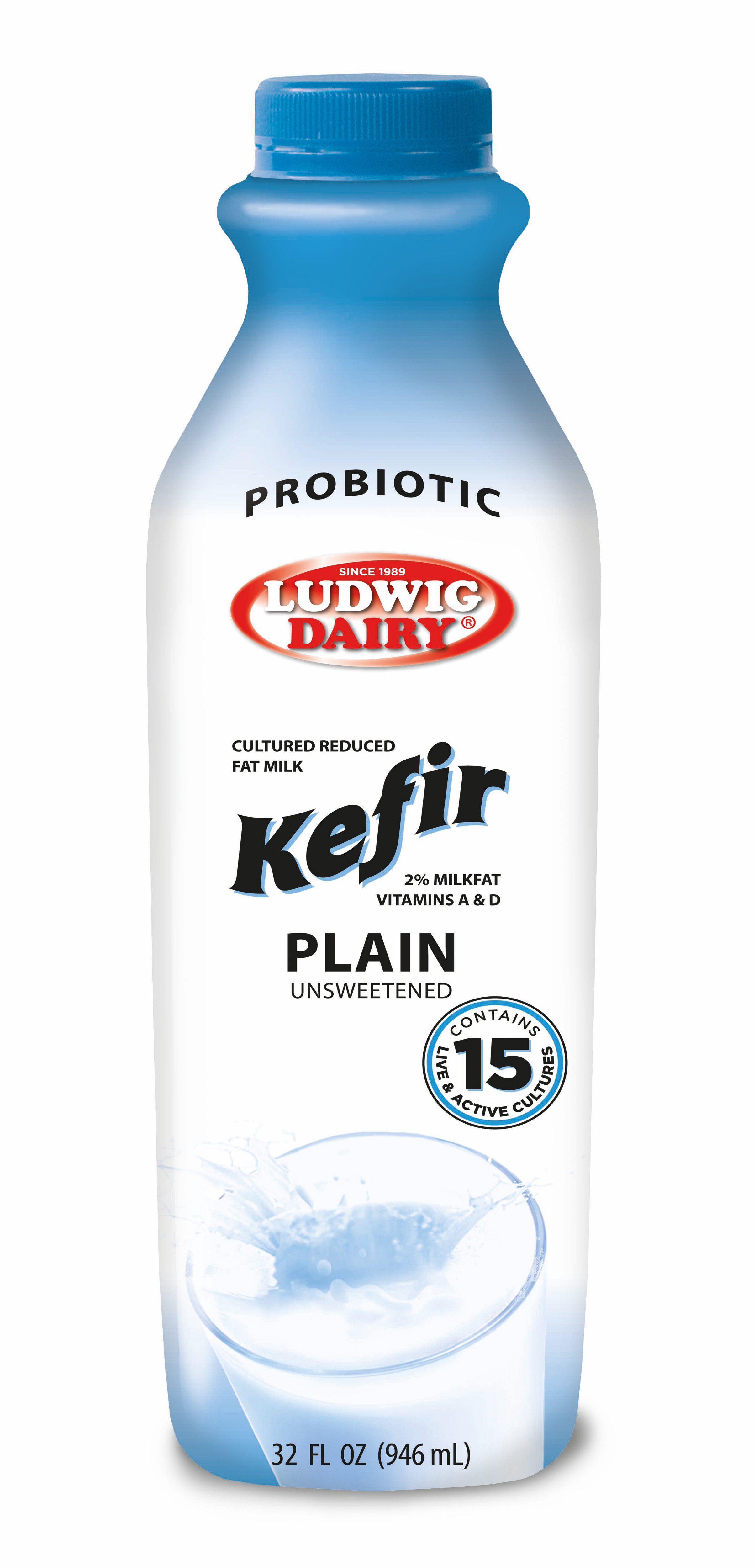 Ludwig Dairy Plain Probiotic&nbsp;Kefir, 32 oz | Central Market - Really  Into Food