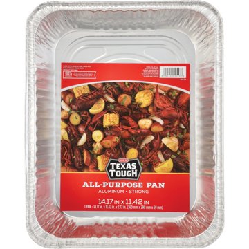 H-E-B Texas Tough All-Purpose Aluminum Pan, 14.17" x 11.42"
