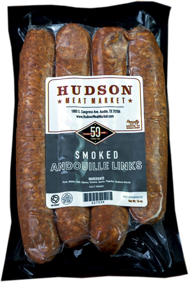 Hudson Meat Market Smoked Andouille Sausage Shop at HEB