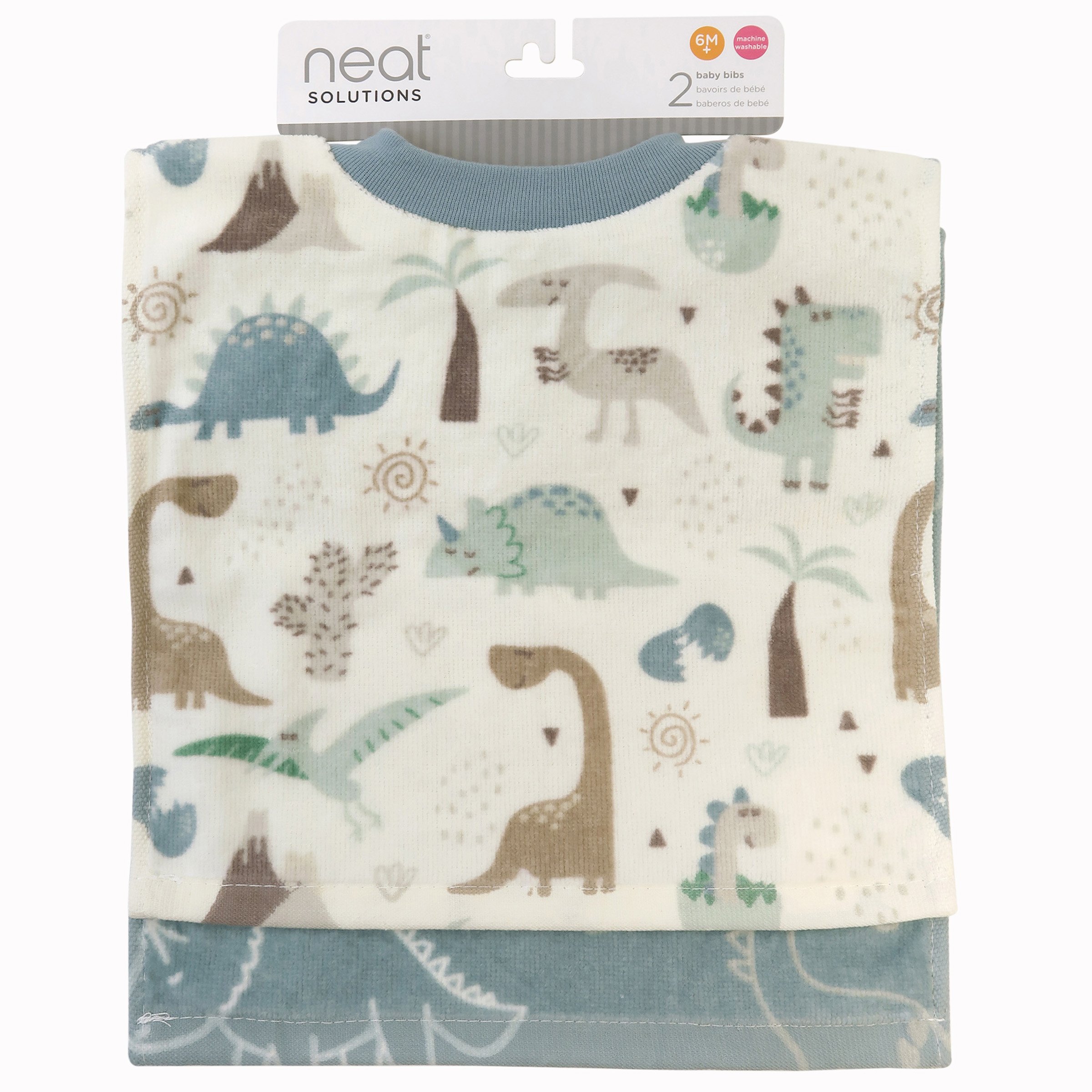 Neat Solutions Dinosaur Pullover Bibs - Shop Bibs at H-E-B
