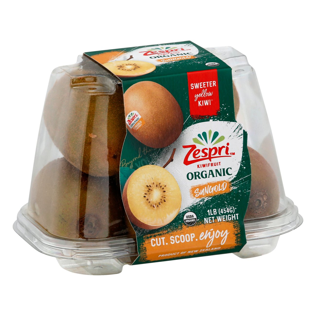 Zespri Organic Fresh Sungold Kiwi - Shop Specialty & Tropical at H-E-B