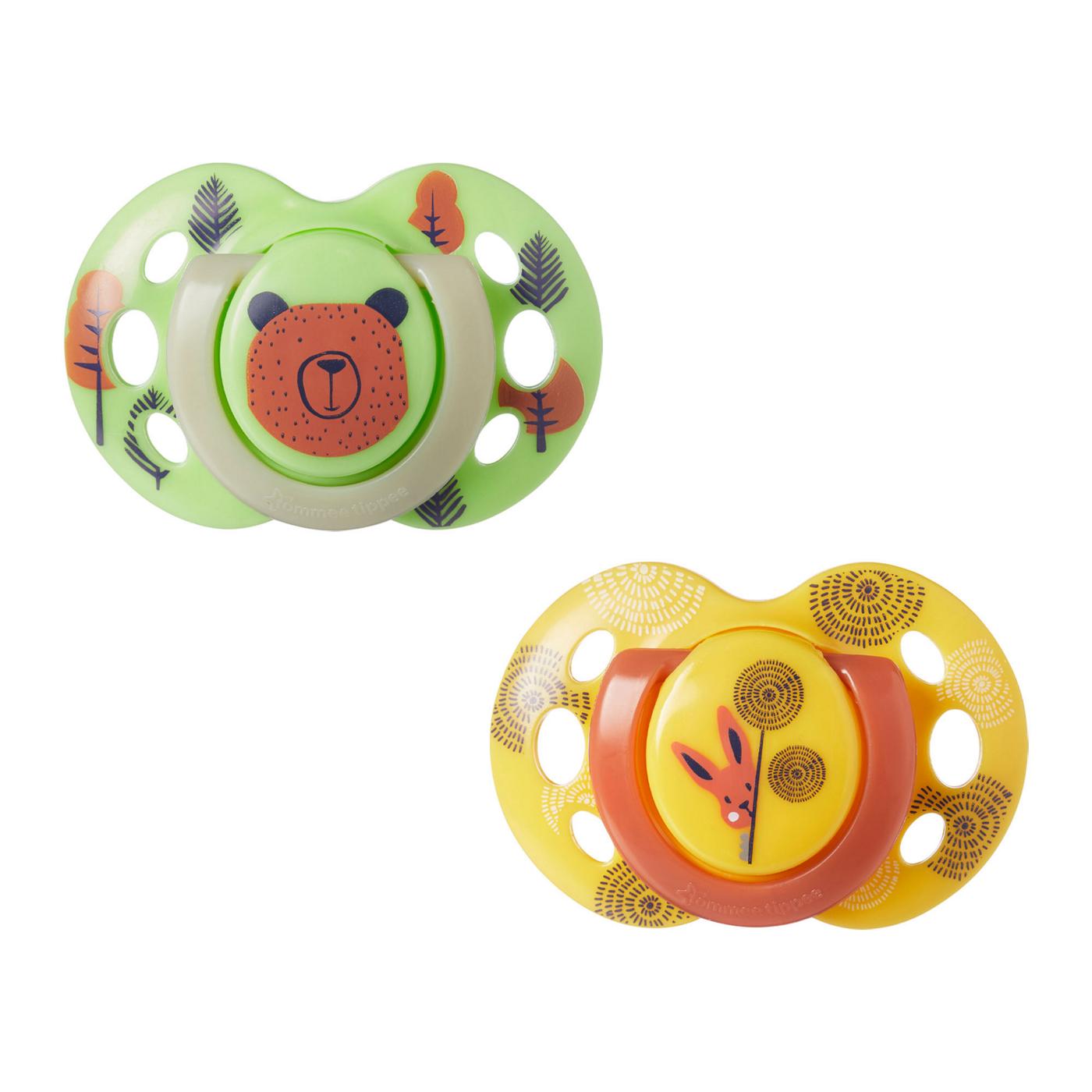 Tommee Tippee Fun Friends Pacifiers 618m Shop Pacifiers at HEB