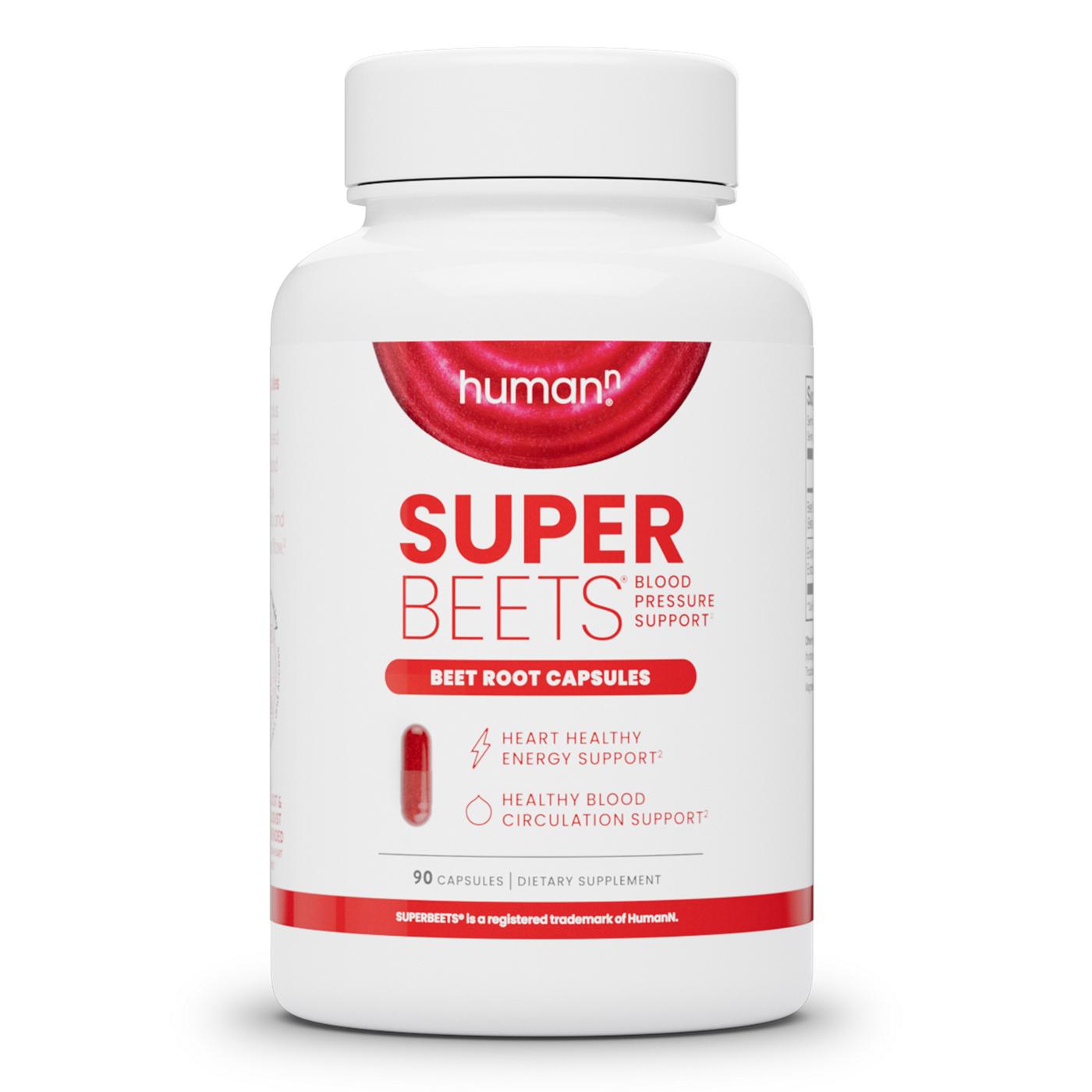 Human N SuperBeets Beet Root Capsules; image 1 of 5