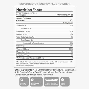 HUMANN SUPERBEETS ENERGY PLUS