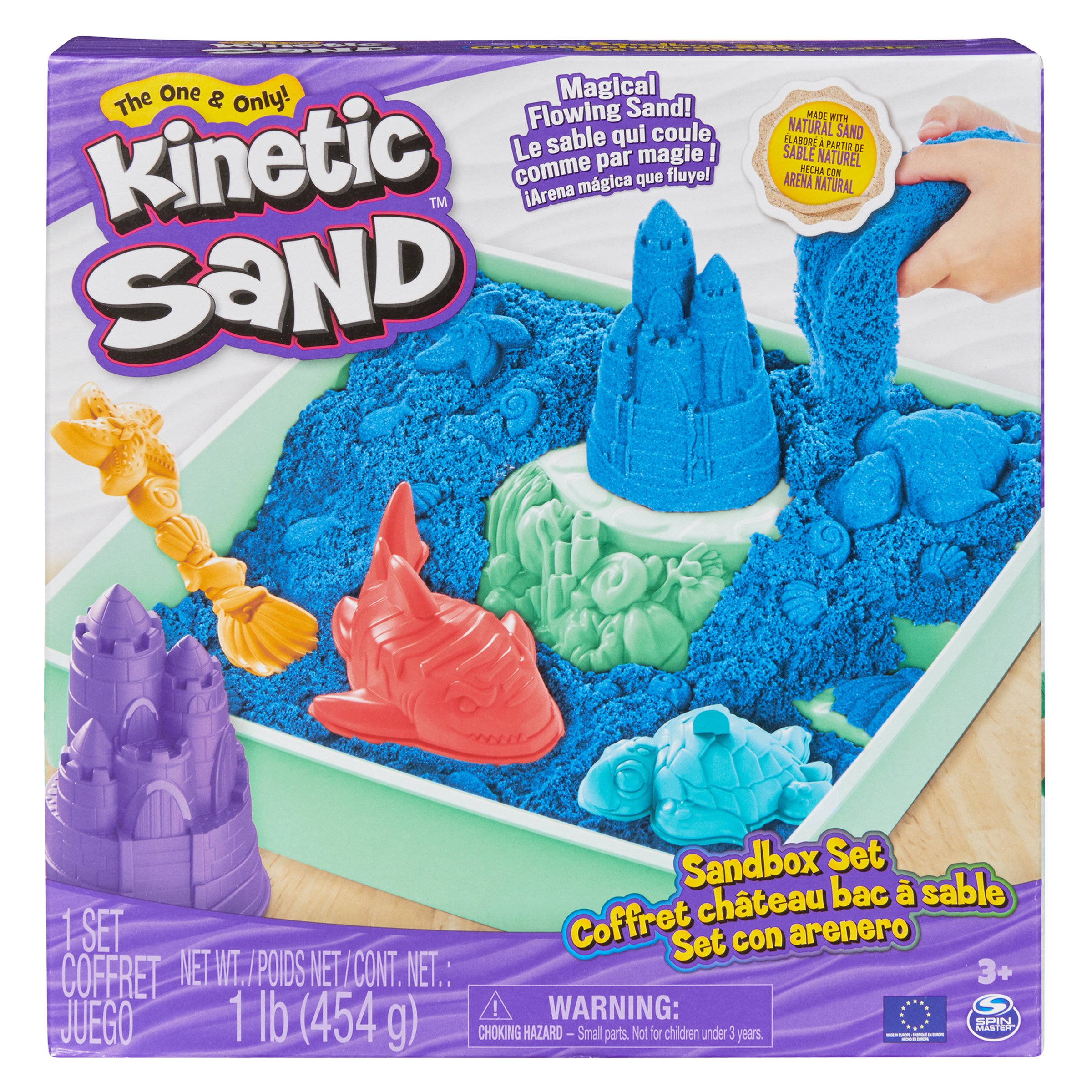 Kinetic Sand Sandbox Set - Blue - Shop Slime at H-E-B