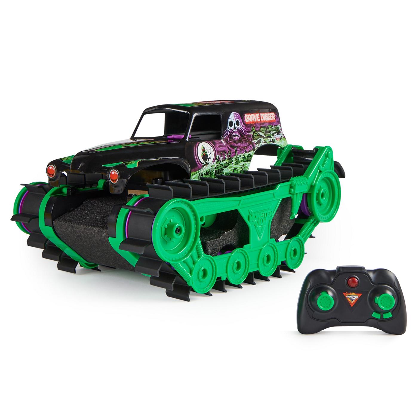 Monster Jam Grave Digger Trax R/C Vehicle; image 6 of 7