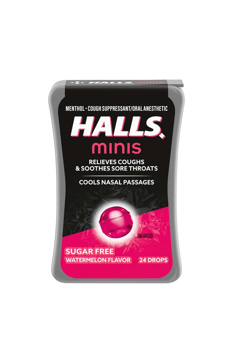 Halls Minis Cough Drops - Sugar Free Watermelon; image 2 of 2