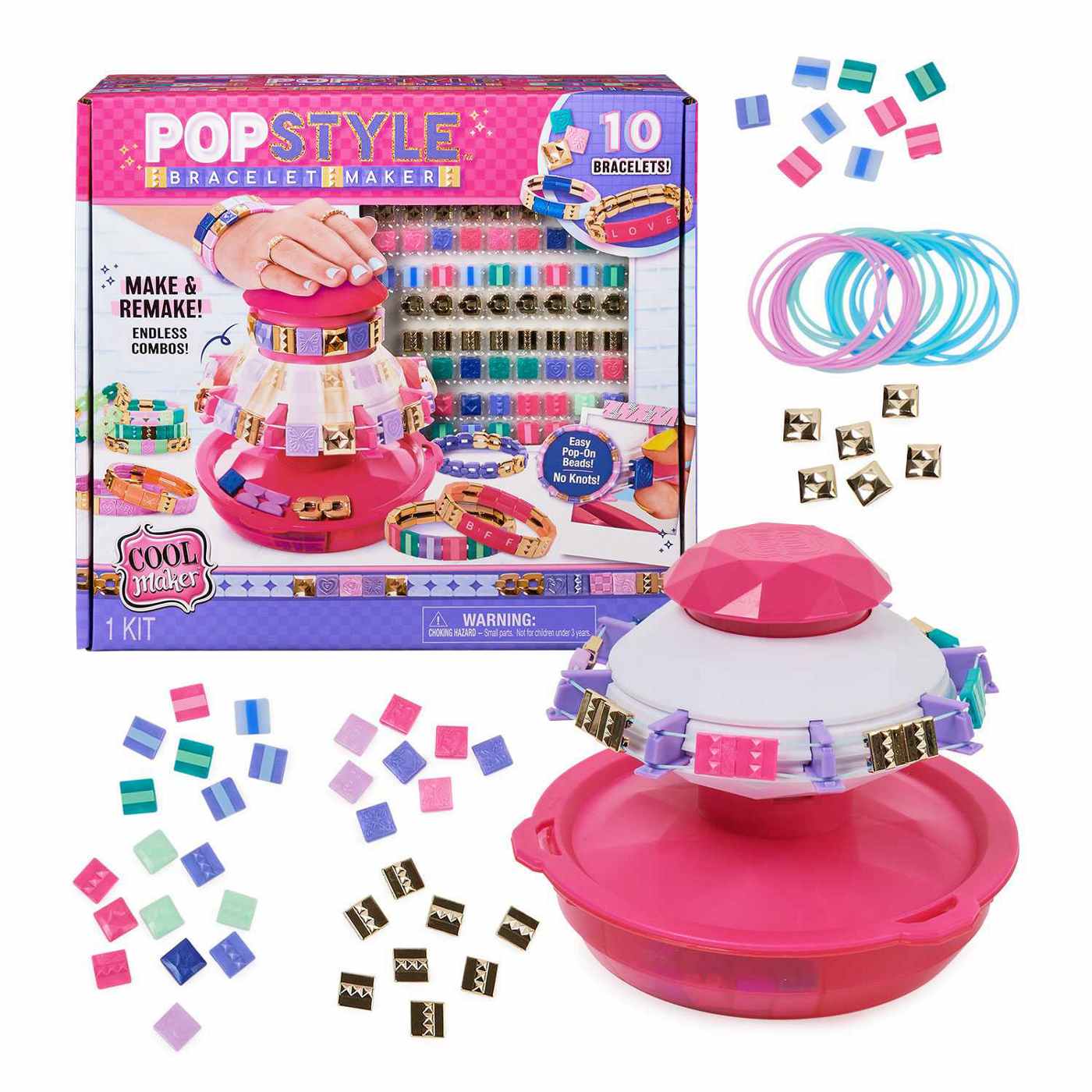 Cool Maker PopStyle DIY Bracelet Maker Kit; image 2 of 3