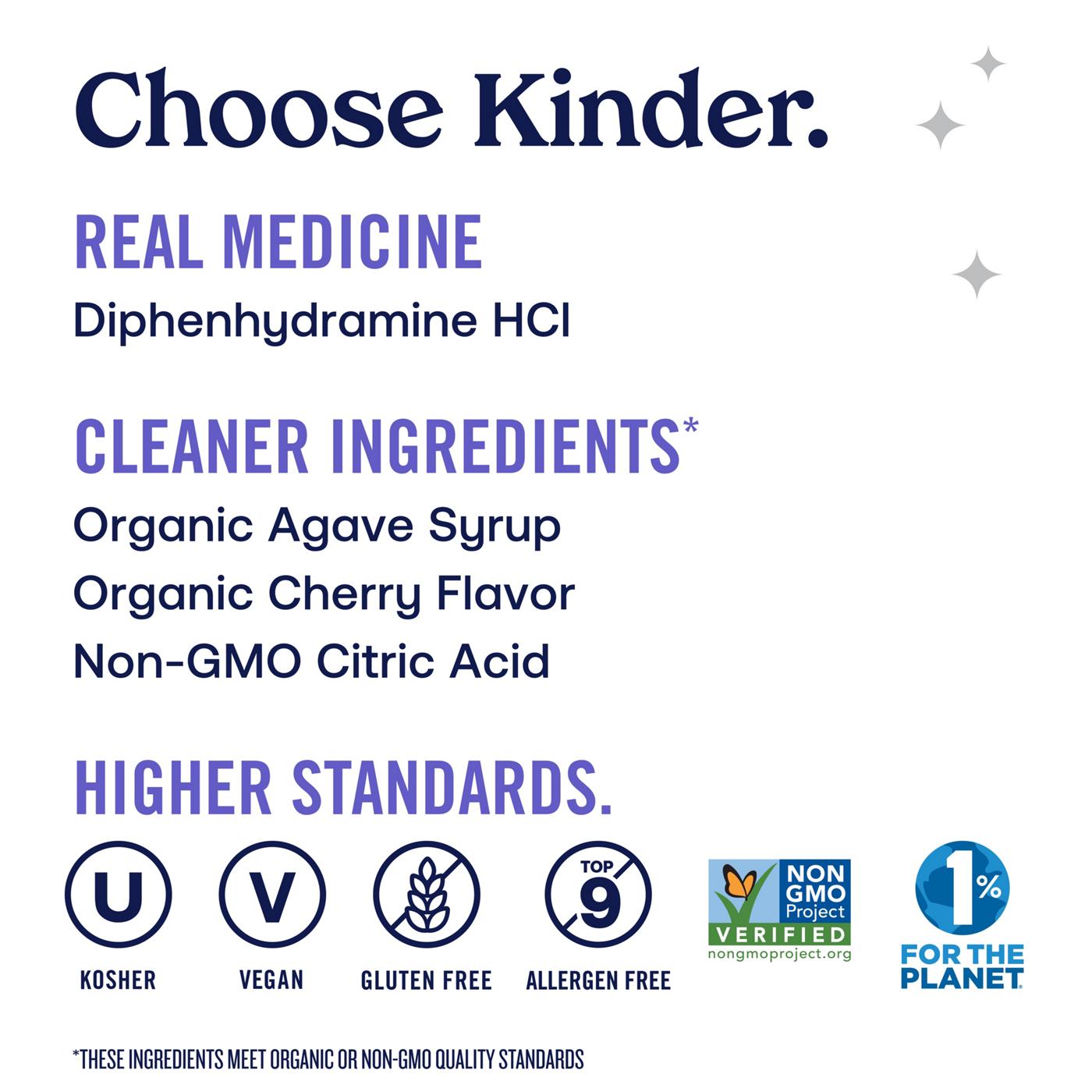 KinderMed Kids' Allergy Syrup - Organic Cherry; image 3 of 10