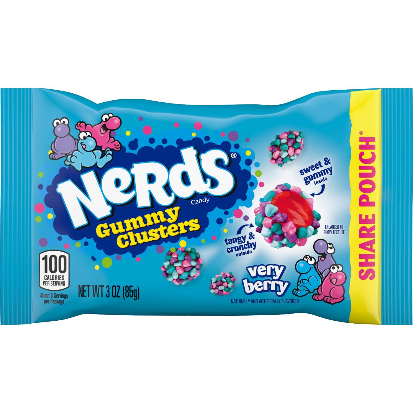 Nerds Very Berry Gummy Clusters Candy - Share Size; image 1 of 5