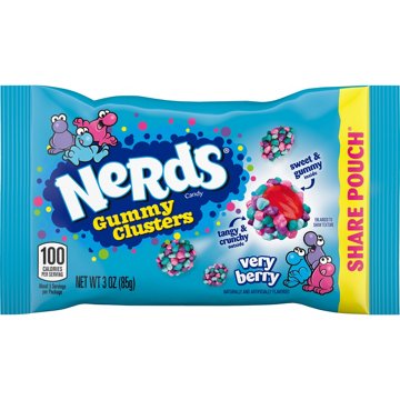 Nerds Very Berry Gummy Clusters Candy - Share Size