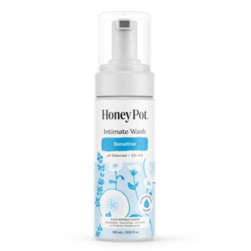 The Honey Pot Foaming Wash - Sensitive, 5.51 oz