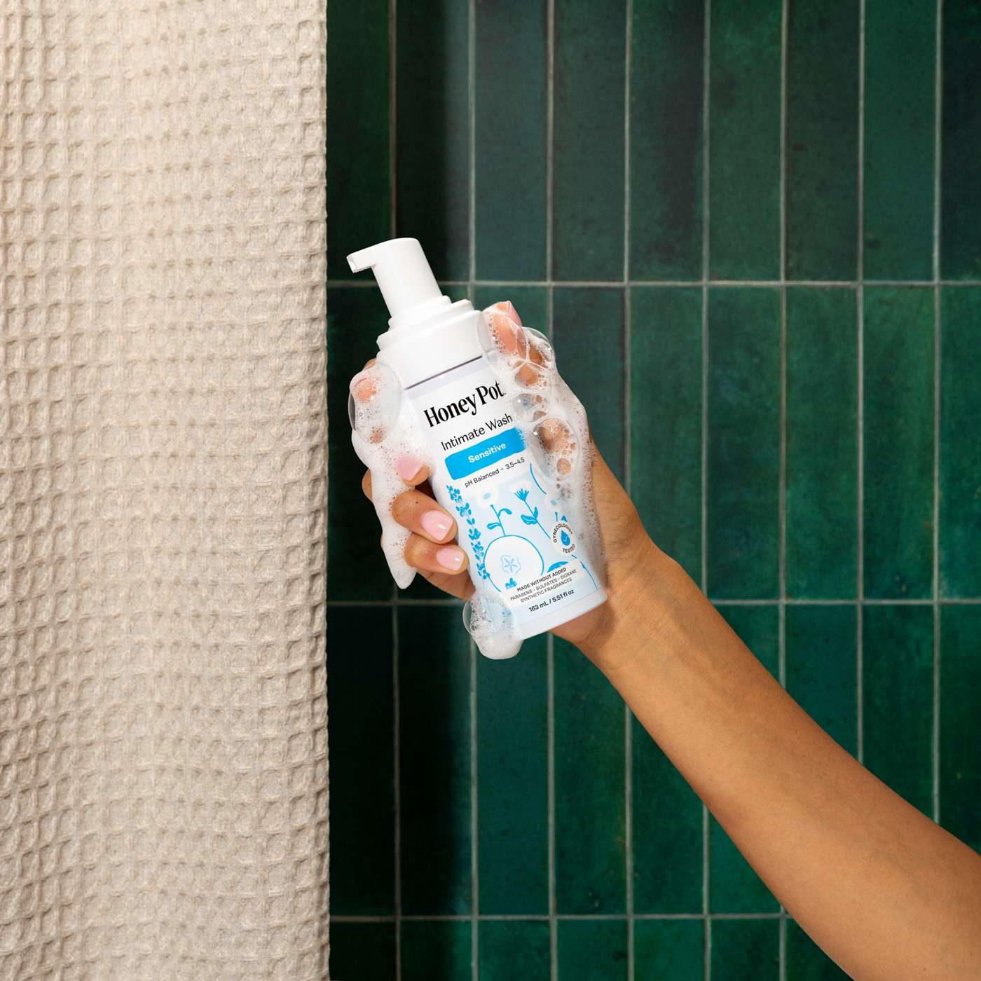 The Honey Pot Foaming Wash - Sensitive; image 2 of 5