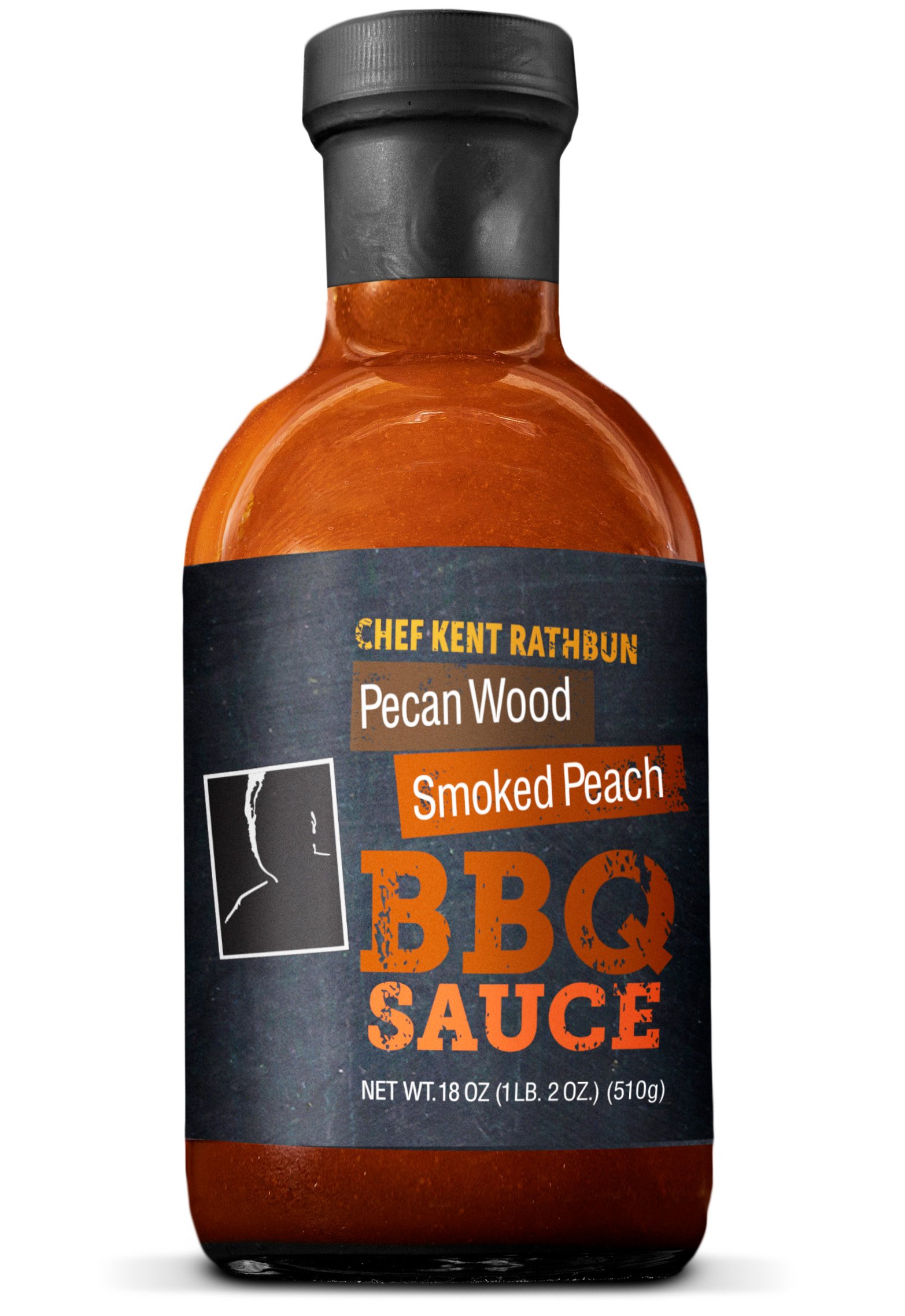 Chef Kent Rathbun Pecan Wood Smoked Peach BBQ Sauce, 18 oz | Central ...