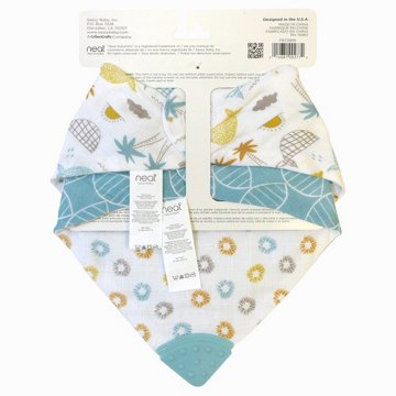Neat Solutions Bandana Bibs with Teethers, 2 pk