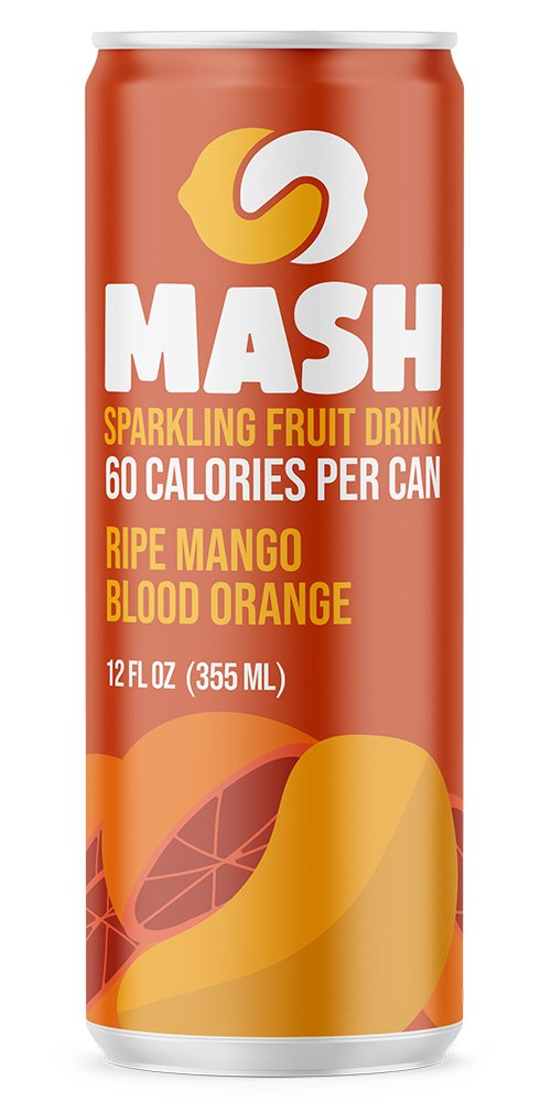 MASH Ripe Mango Blood Orange Sparkling Fruit Drink, 12 oz | Central ...
