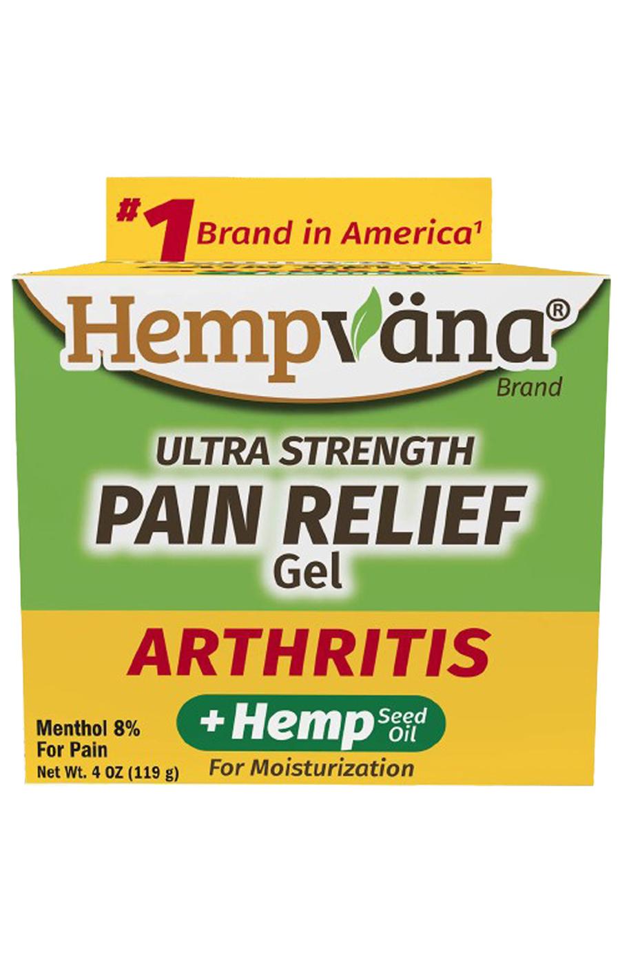 Hempvana Arthritis Pain Gel + Hemp Seed Oil Shop Muscle & joint pain