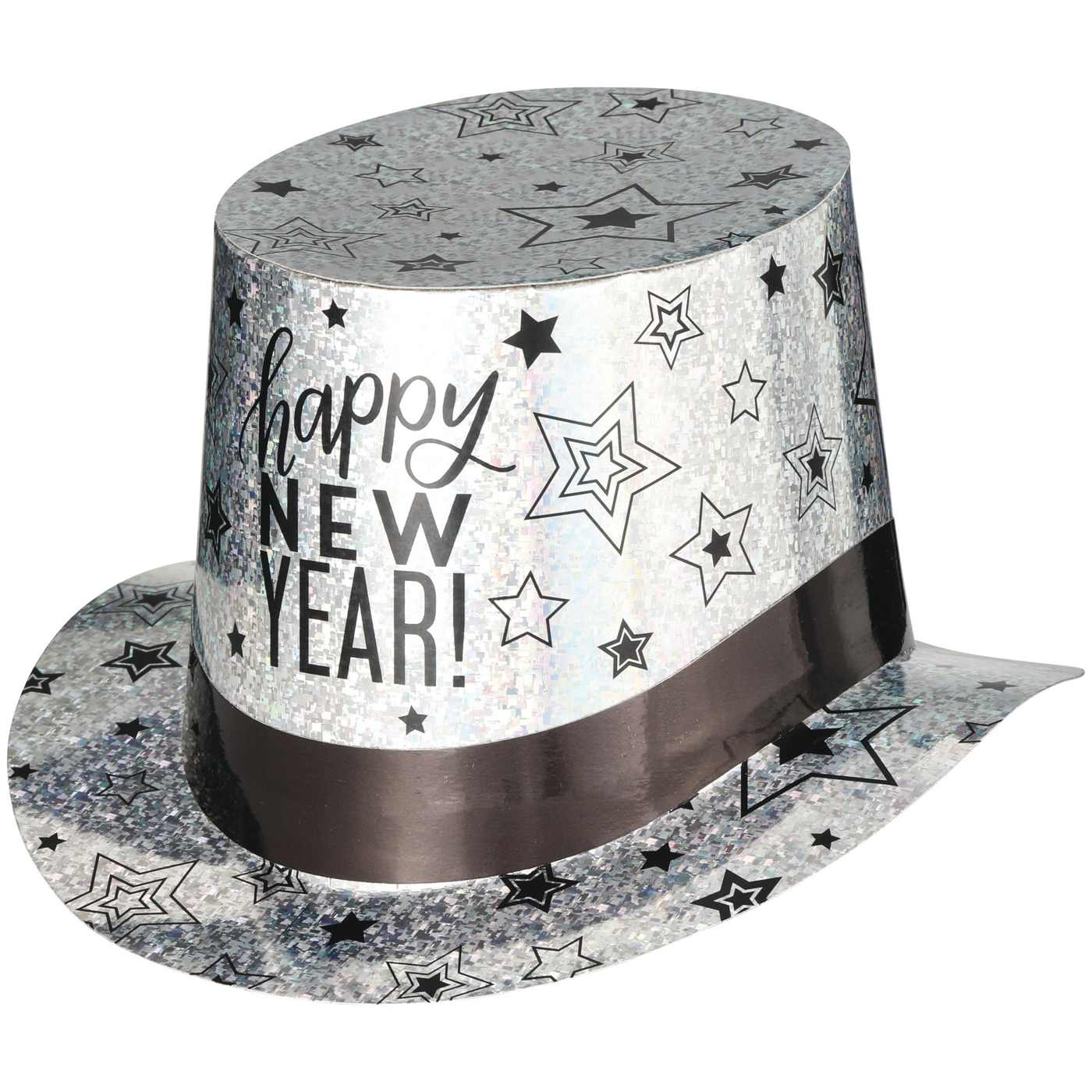 Destination Holiday New Years Foil Top Hats - Assorted - Shop Party ...