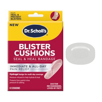 Dr. Scholl's Seal & Heal Blister Bandage with Hydrogel Technology, 8 ct