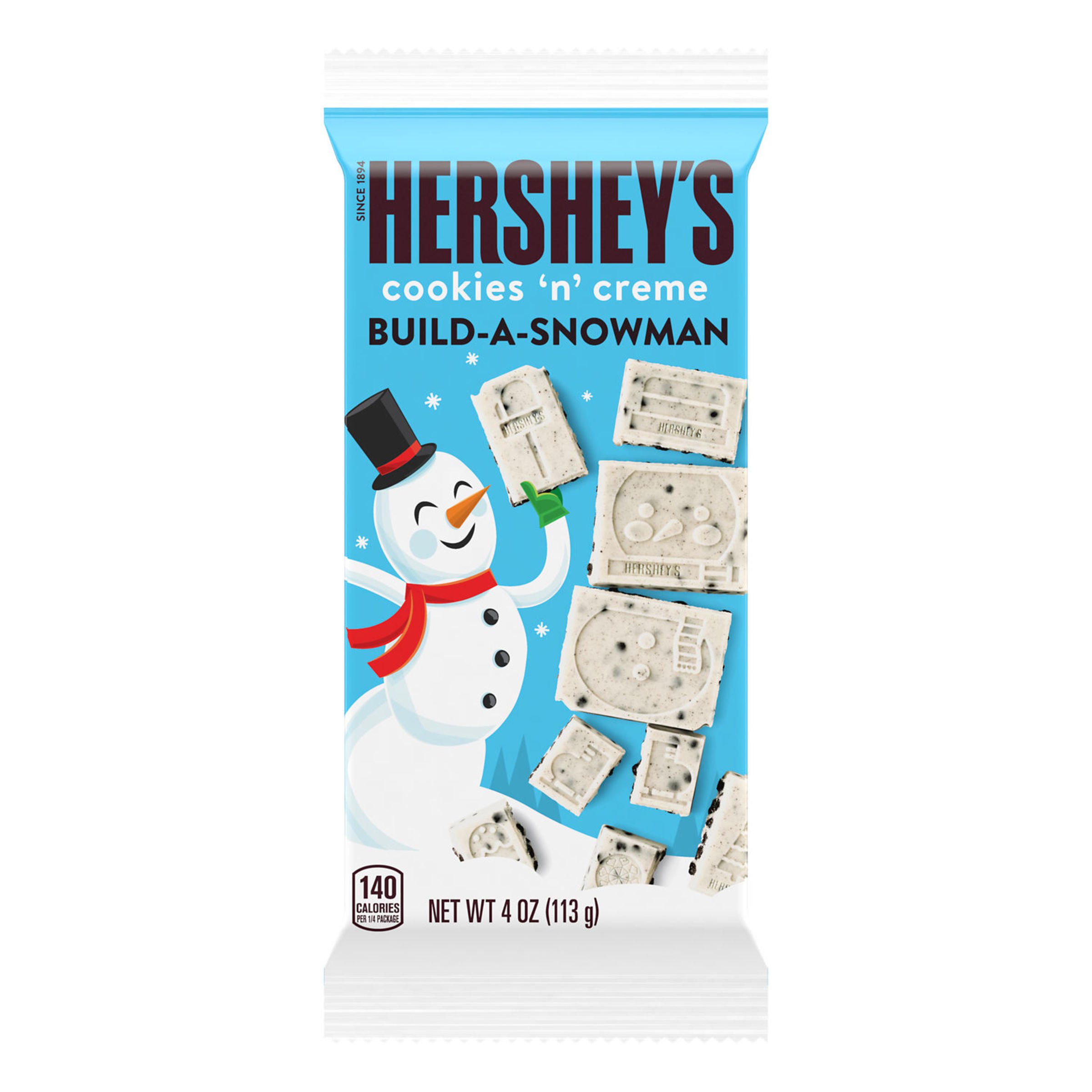 Hershey's Cookies 'n' Cream BuildASnowman Christmas Candy Shop