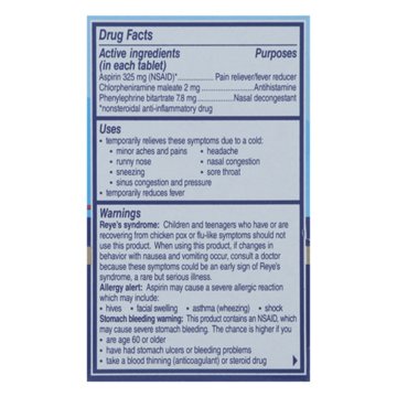 Alka-Seltzer Plus Severe Cold Powerfast Fizz Tablets - Orange