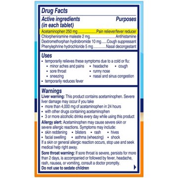 Alka-Seltzer Plus Severe Cold & Flu Powerfast Fizz Tablets - Citrus, 24 ct