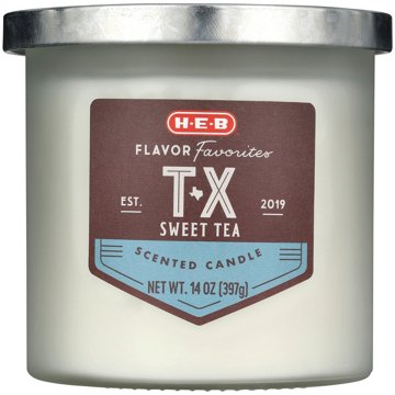 H-E-B Flavor Favorites TX Sweet Tea Scented Candle