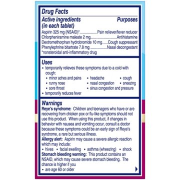 Alka-Seltzer Plus Severe Cold & Cough Powerfast Fizz Tablets - Citrus