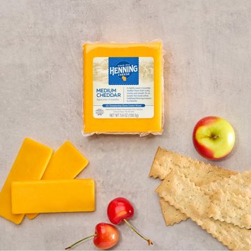 Henning Cheese Medium Cheddar
